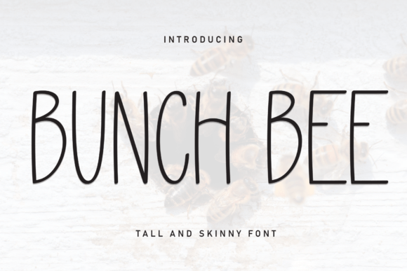 Bunch Bee: A Sweet Handwritten Display Font for Friendly Branding