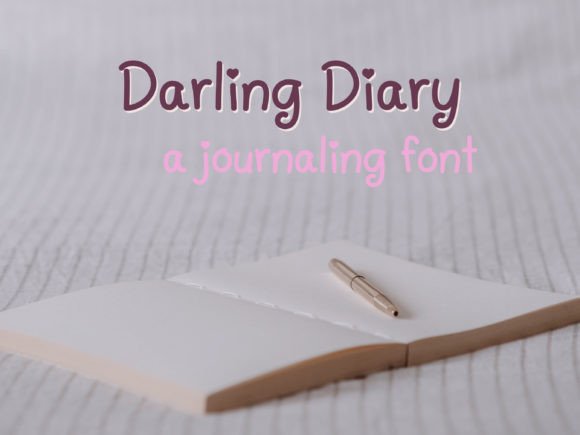 Darling Diary: A Girly Script Font for Brand Consistency