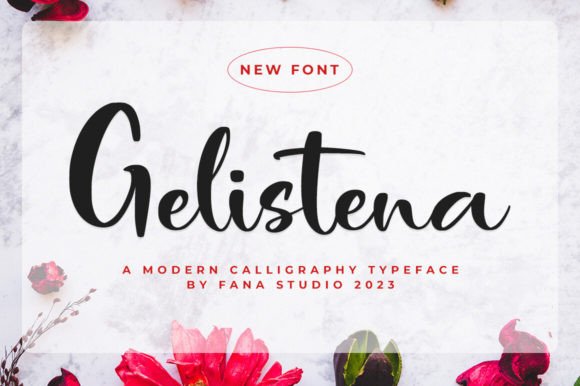 Gelistena Script Font: Elegant & Handcrafted Typography for Makers