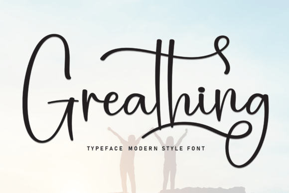 Greathing: A Sweet, Friendly Handwritten Font for Editorial Design