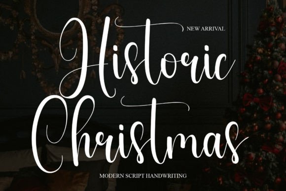 Historic Christmas: A Script Font That Makes Holiday Campaigns Feel Real