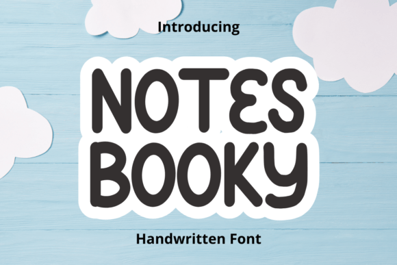Notes Booky: A Handwritten Font That Feels Human in Every Campaign