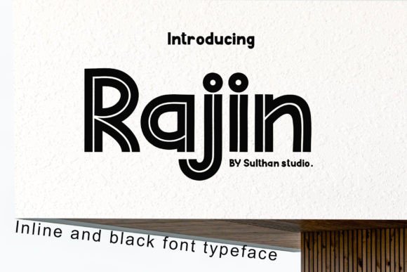 Rajin: A Bold Display Font That Elevates Digital Headlines