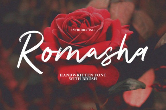 Romasha: A Sweet Handwritten Font for Scroll-Stopping Campaigns