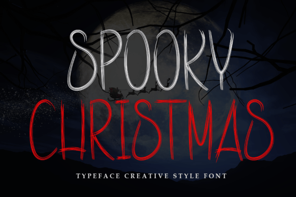 Spooky Christmas: A Friendly Handwritten Font for Warm Editorial Moments