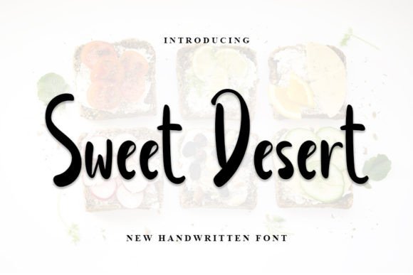 Sweet Desert: A Handwritten Font That Makes Your Brand Feel Inviting