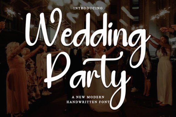 Wedding Party: A Timeless Script Font for Editorial Design