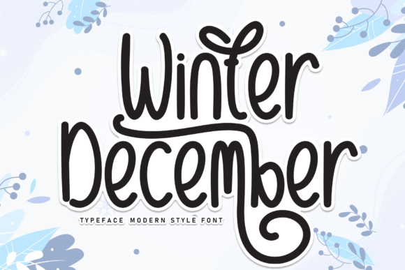 Winter December Handwritten Font for Crafters & Sellers