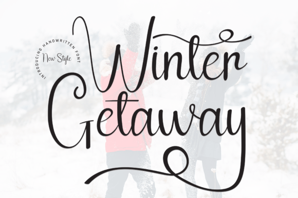 Winter Getaway: A Friendly Handwritten Display Font for Warm Branding